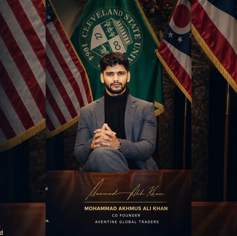 Mohammad Akhmus Ali Khan, Co-Founder of Aventine Global Traders
