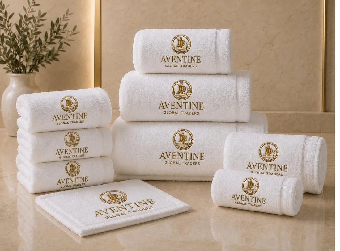 Hospitality Textiles — representative products sourced by Aventine Global Traders