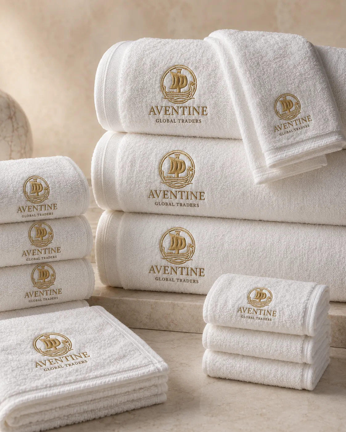 Custom Embroidered Towels & Bath Robes - representative product image