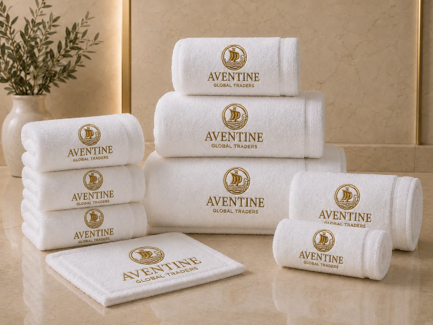 Custom Embroidered Towels & Bath Robes - representative product image